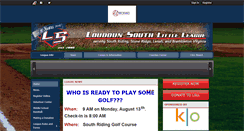 Desktop Screenshot of loudounsouthlittleleague.org